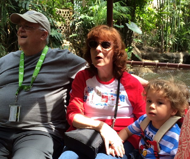 Disneyland with Grandma & Grandpa