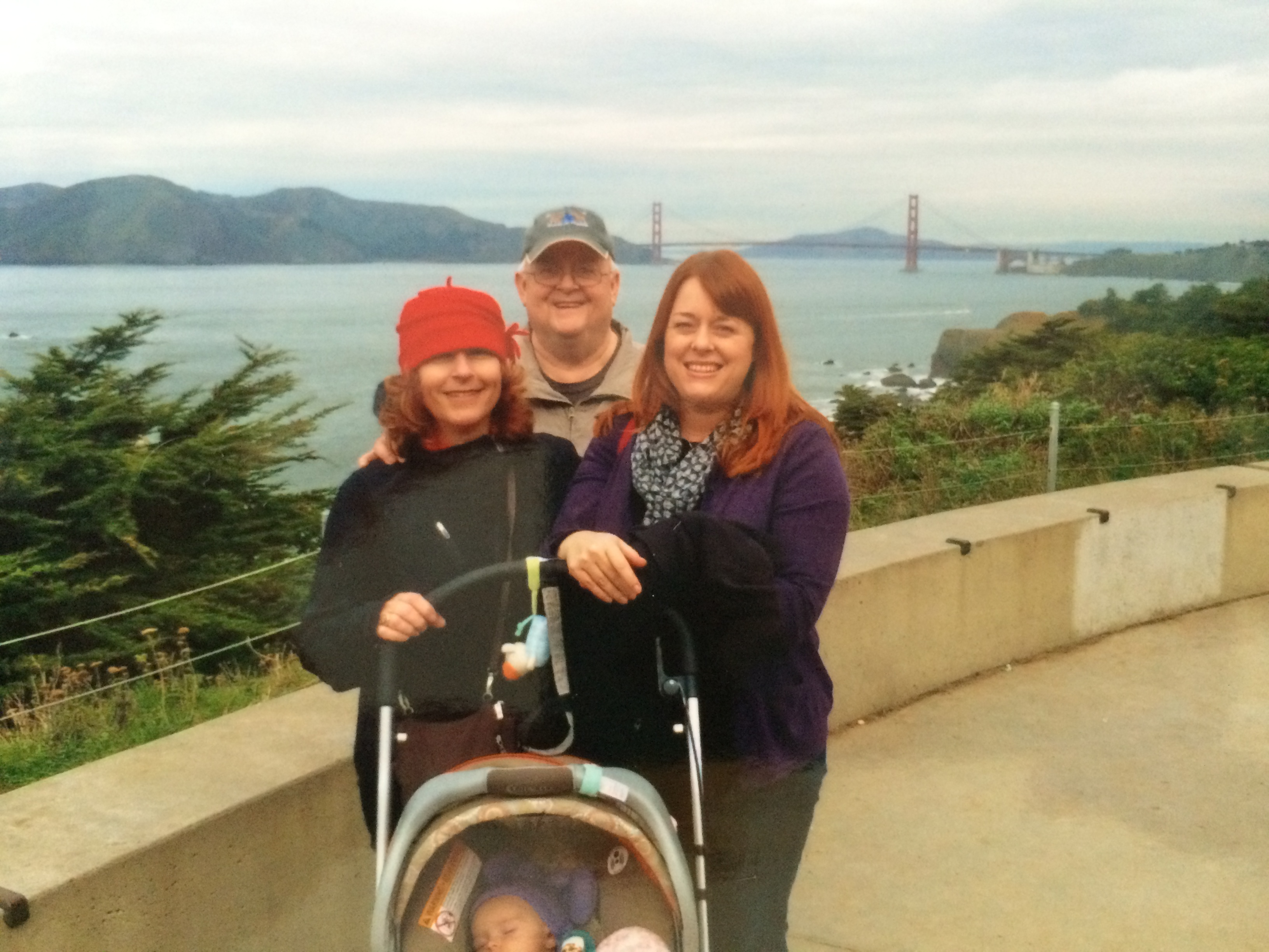 San francisco with the new mom